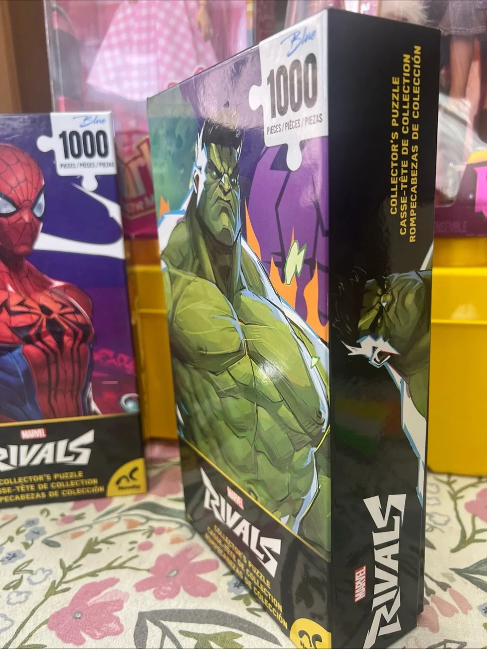 Marvel Gamerverse Marvel Rivals Hulk 1000 Pieces Blue Collector Puzzle
